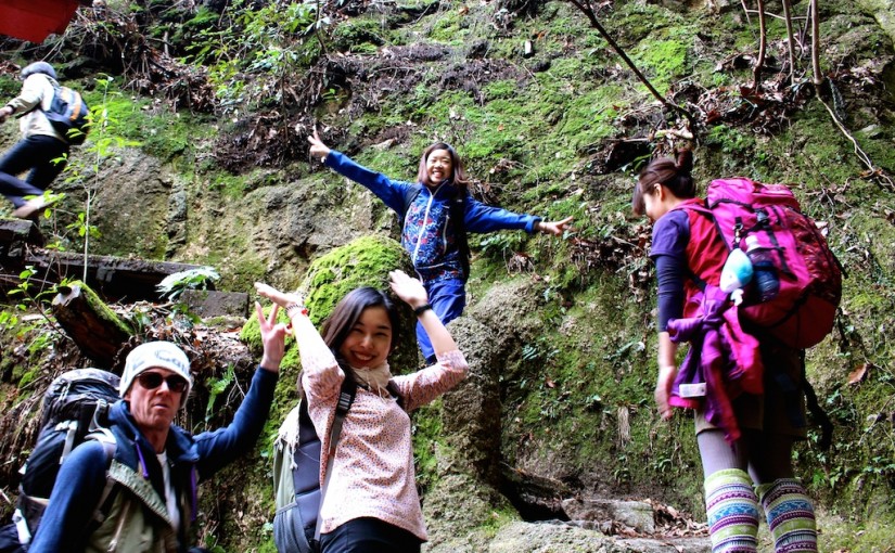 イギリス英語学校で六甲山にハイキング